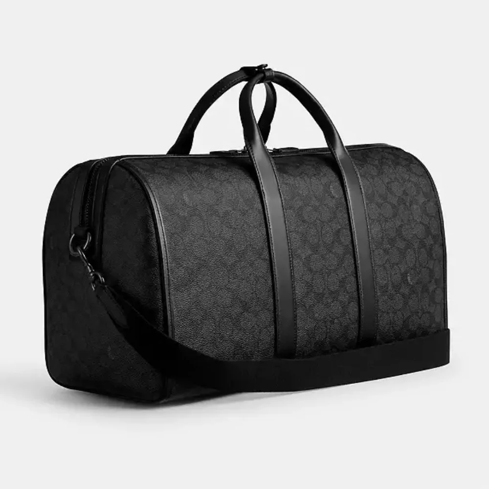 NWT! Gotham Duffle Bag 45 In Signature Canvas In Charcoal Signature